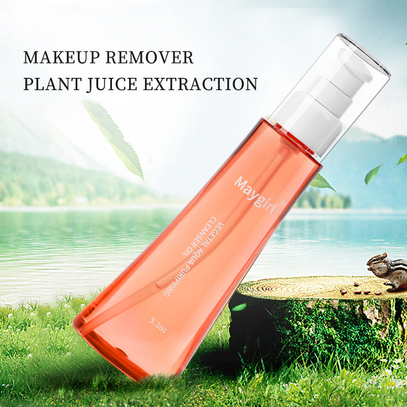 Makeup remover Vegetal Aqua purifying cleanser oil, 5.1 Fl Oz,MayGirl