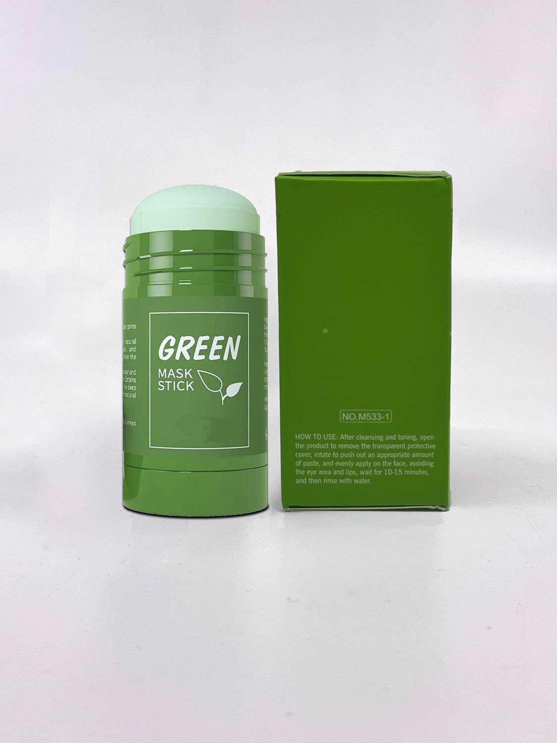Blackhead Remover with Green Tea Extract, Deep Pore Cleansing, Moisturizing, Skin Brightening for All Skin Types of Men and Women