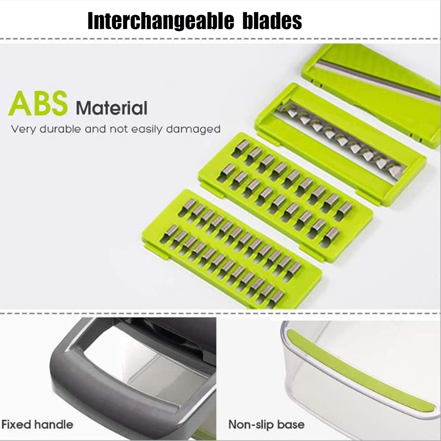 Manual Vegetable Chopper 15 in 1 Multifunctional Set