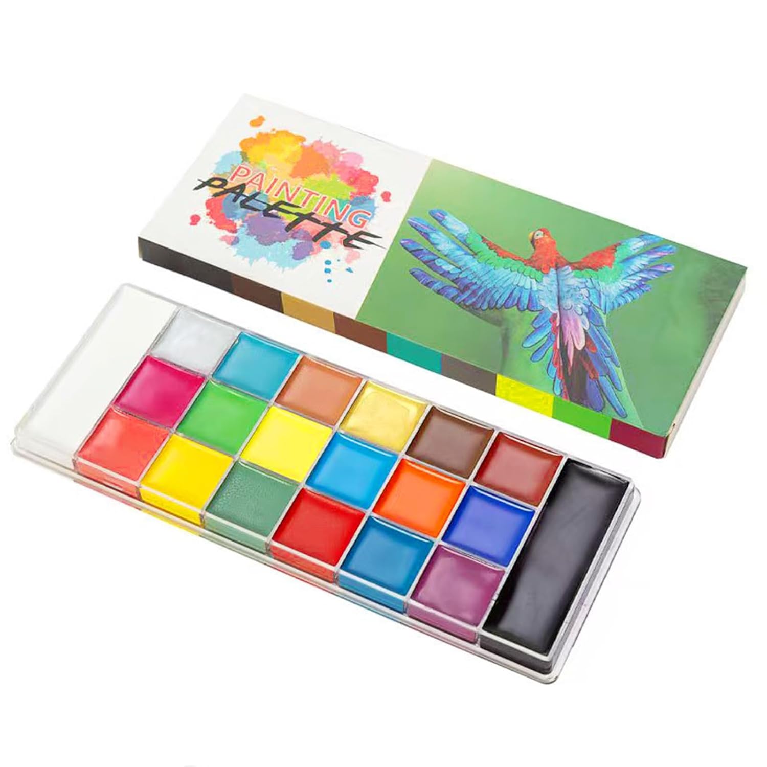 20 colors Painting Palette Papa kiss