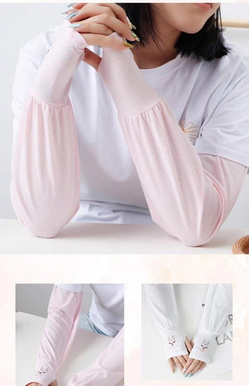 2 PCS Summer Sun UV Protection Outdoor Sport Arm Sleeves Ultraviolet Ray Blocking for Picnic & Outdoor Activities Essential Summer Gear Protective Gear