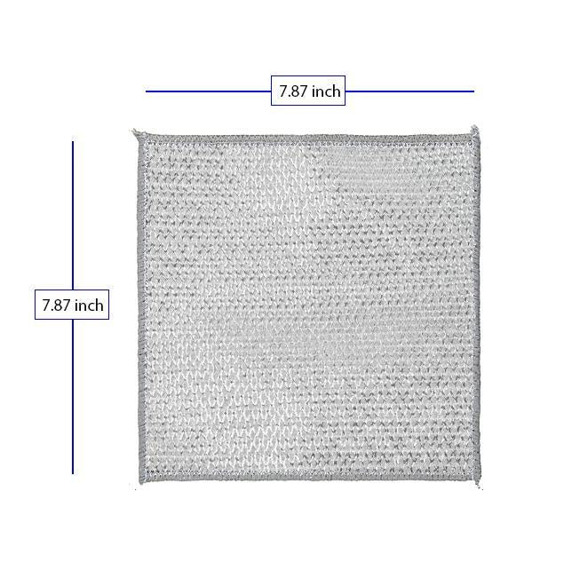 Microfiber dishwashing cloths 40 Counts Single Layer Non-Scratch Wire Dishcloths for Wet & Dry Use Gentle Cleaning Material Efficient Design