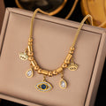Protection Evil Eye Charm Necklace & Bracelet Collection
