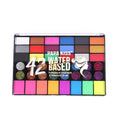 42 Watercolor Base Colors Professional Face & Body Painting Palette