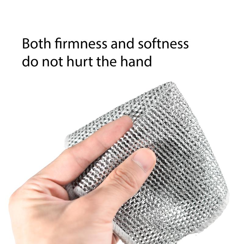 Microfiber dishwashing cloths 40 Counts Single Layer Non-Scratch Wire Dishcloths for Wet & Dry Use Gentle Cleaning Material Efficient Design