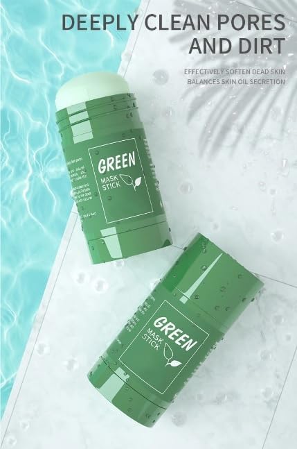 Blackhead Remover with Green Tea Extract, Deep Pore Cleansing, Moisturizing, Skin Brightening for All Skin Types of Men and Women