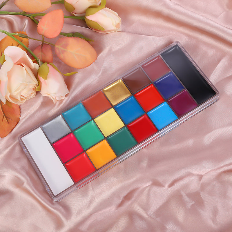 20 colors Painting Palette Papa kiss