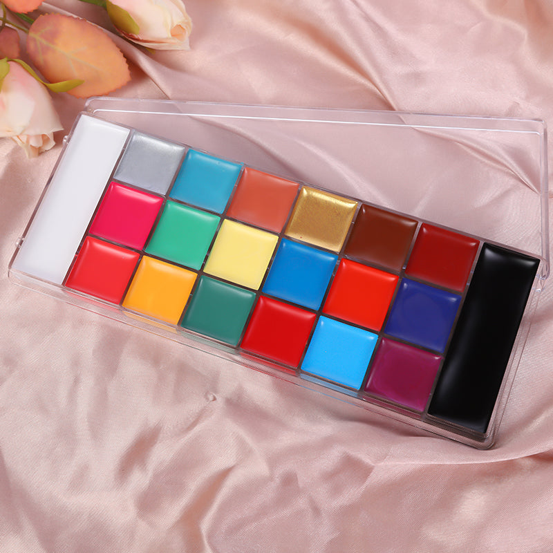 20 colors Painting Palette Papa kiss