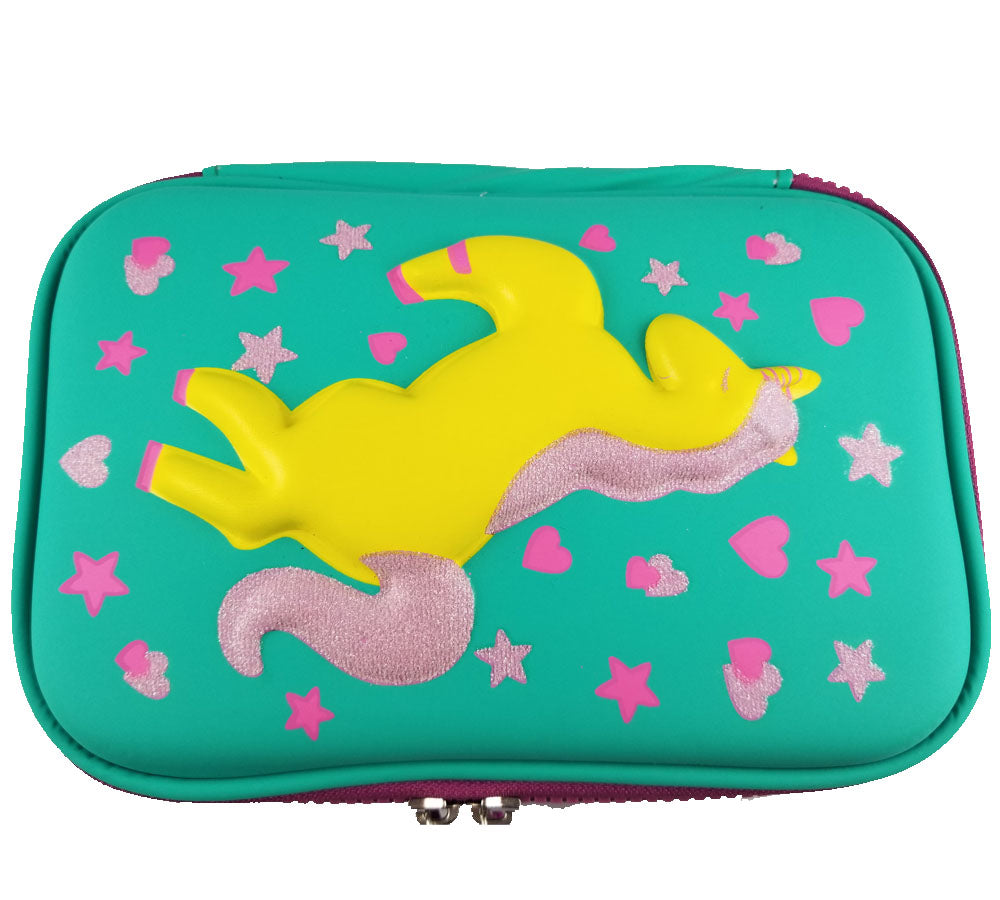 Pencil Case | Cute 3D unicorn Design , pencil box