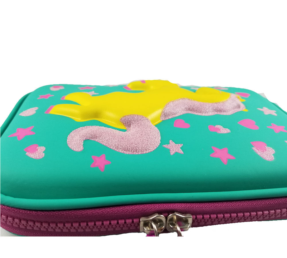Pencil Case | Cute 3D unicorn Design , pencil box