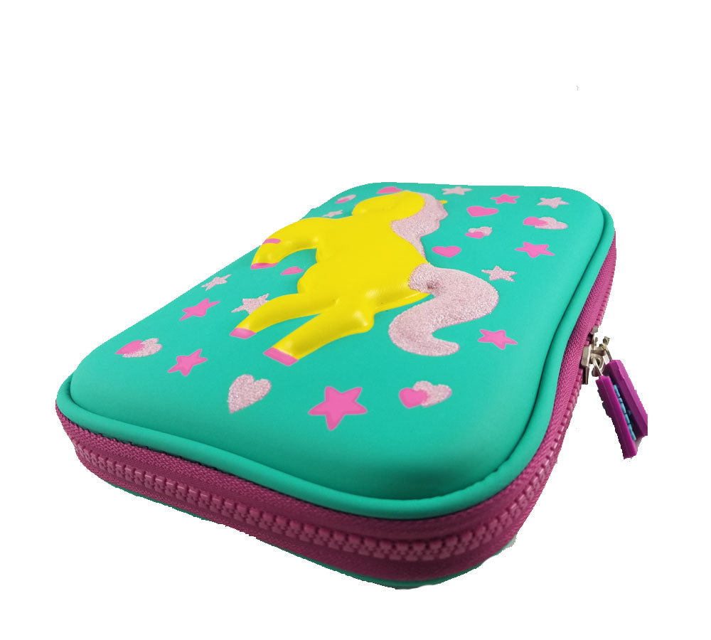 Pencil Case | Cute 3D unicorn Design , pencil box
