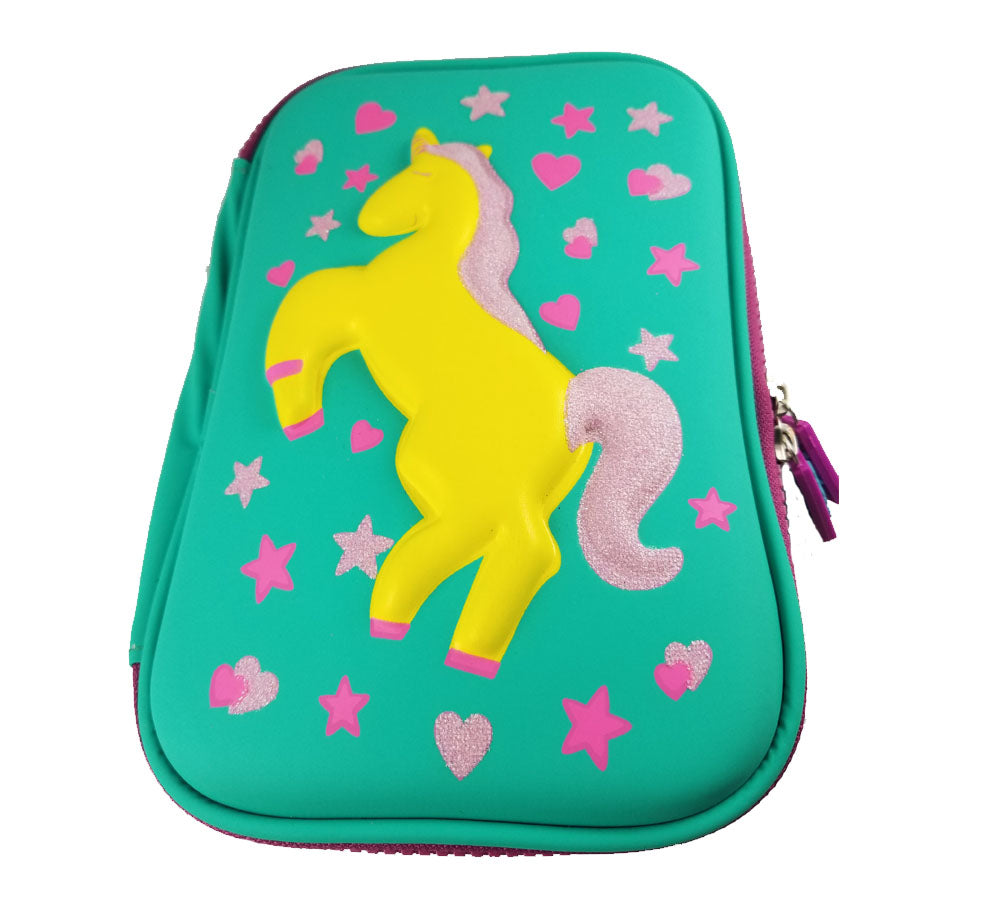 Pencil Case | Cute 3D unicorn Design , pencil box