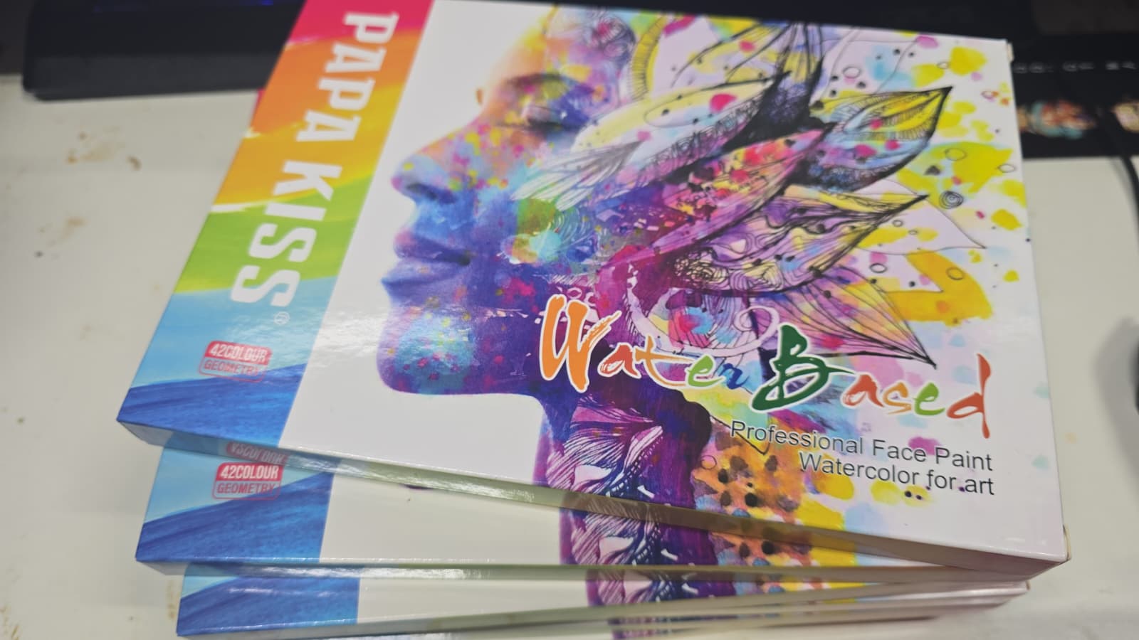 42 Watercolor Base Colors Professional Face & Body Painting Palette