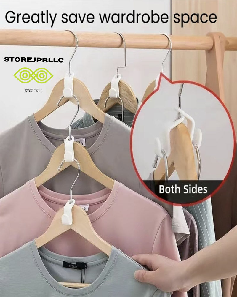 40 pieces hanger with extendable clip for clothes hangers