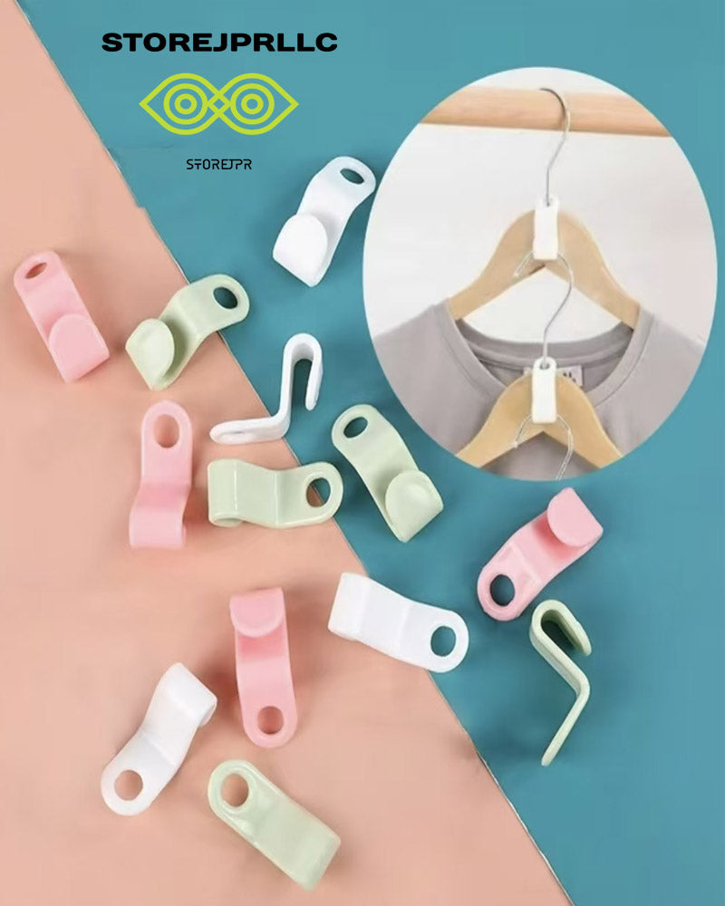 40 pieces hanger with extendable clip for clothes hangers